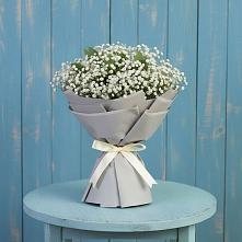 Букет цветов из:  Гипсофила в Бородках