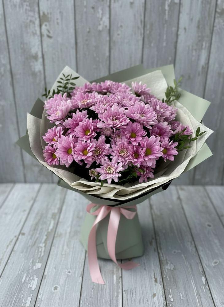 Букет цветов из: Хризантемы в Бородках