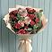 Букет цветов из: Гвоздики и Розы в Бородках