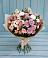 Букет цветов из: Хризантемы, Розы и Альстромерии в Бородках