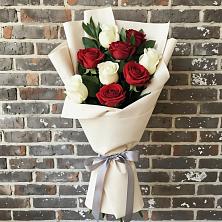 Букет цветов из:  Розы в Бородках