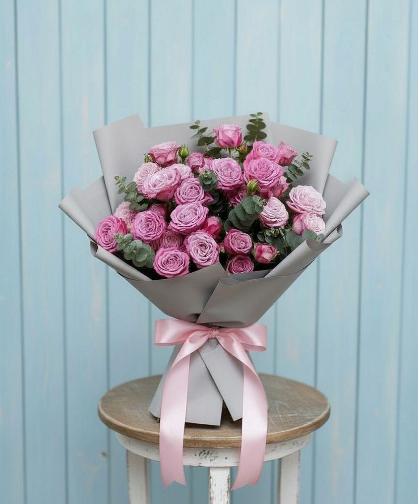 Букет цветов из: Розы в Бородках