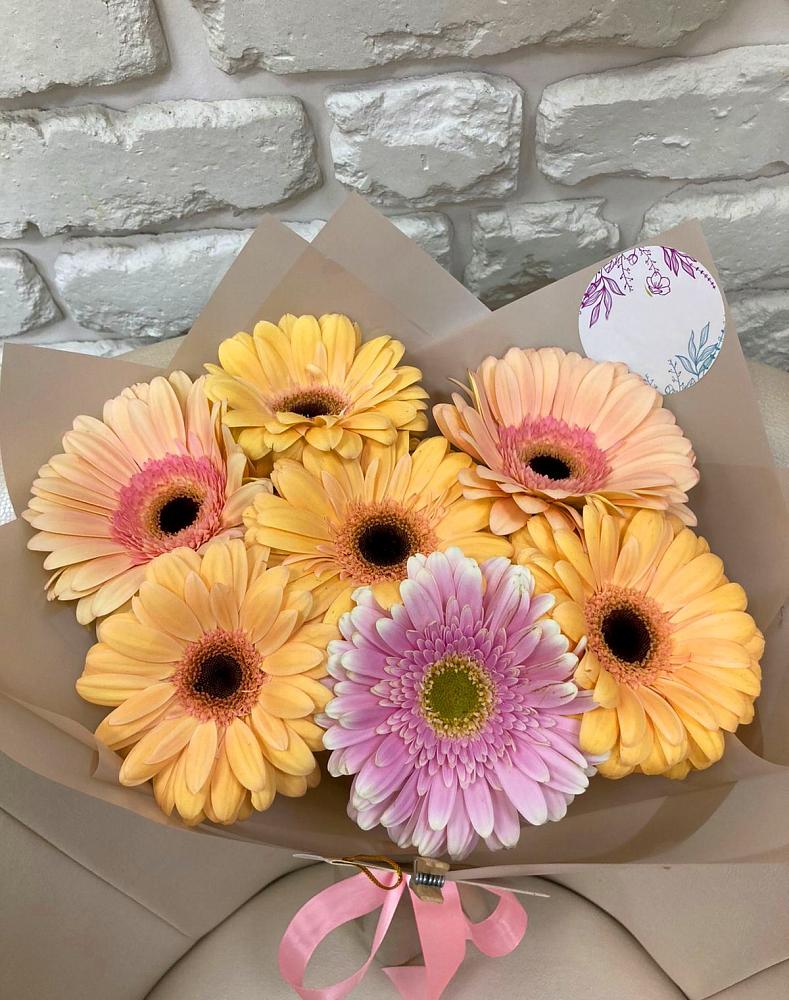 Букет цветов из: Герберы в Бородках