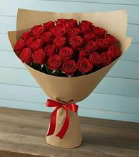 Букет Красные розы Милано в Бородках