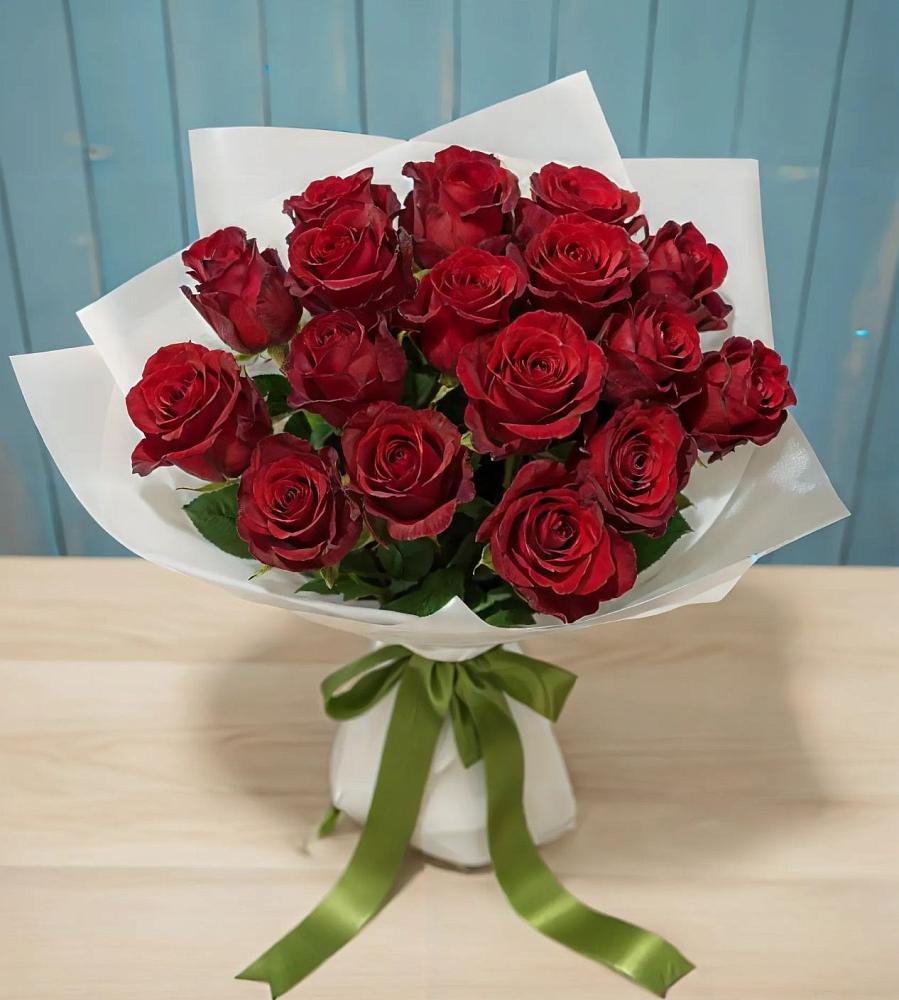 Букет Красные розы в Бородках