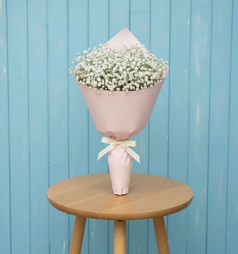 Букет цветов из: Гипсофила в Бородках