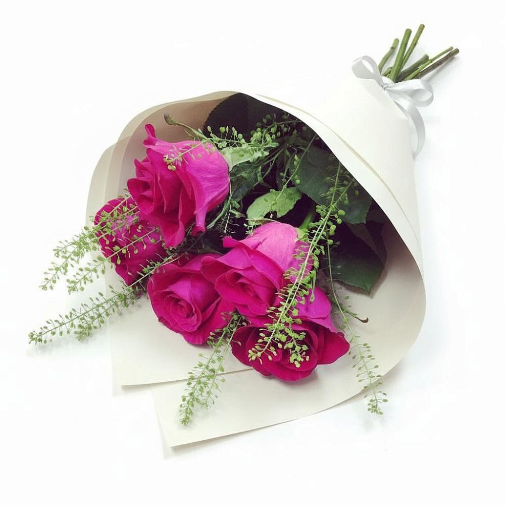 Букет цветов из: Розы в Бородках