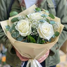 Букет цветов из:  Розы #REPLACE_PRED# Бородках