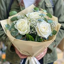 Букет Нежные грёзы в Бородках Букет цветов из: Розы в Бородках