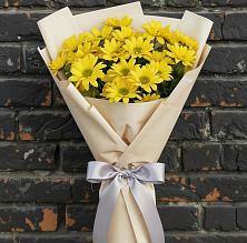 Букет цветов из:  Хризантемы в Бородках
