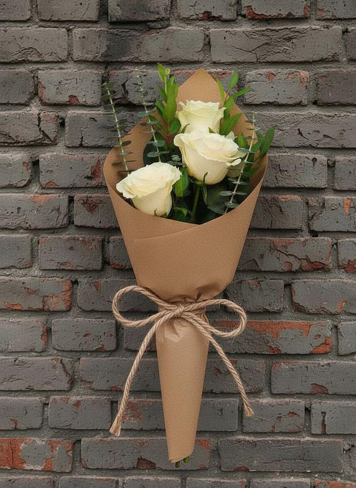 Букет цветов из: Розы в Бородках