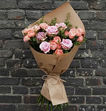 Букет цветов из:  Розы в Бородках
