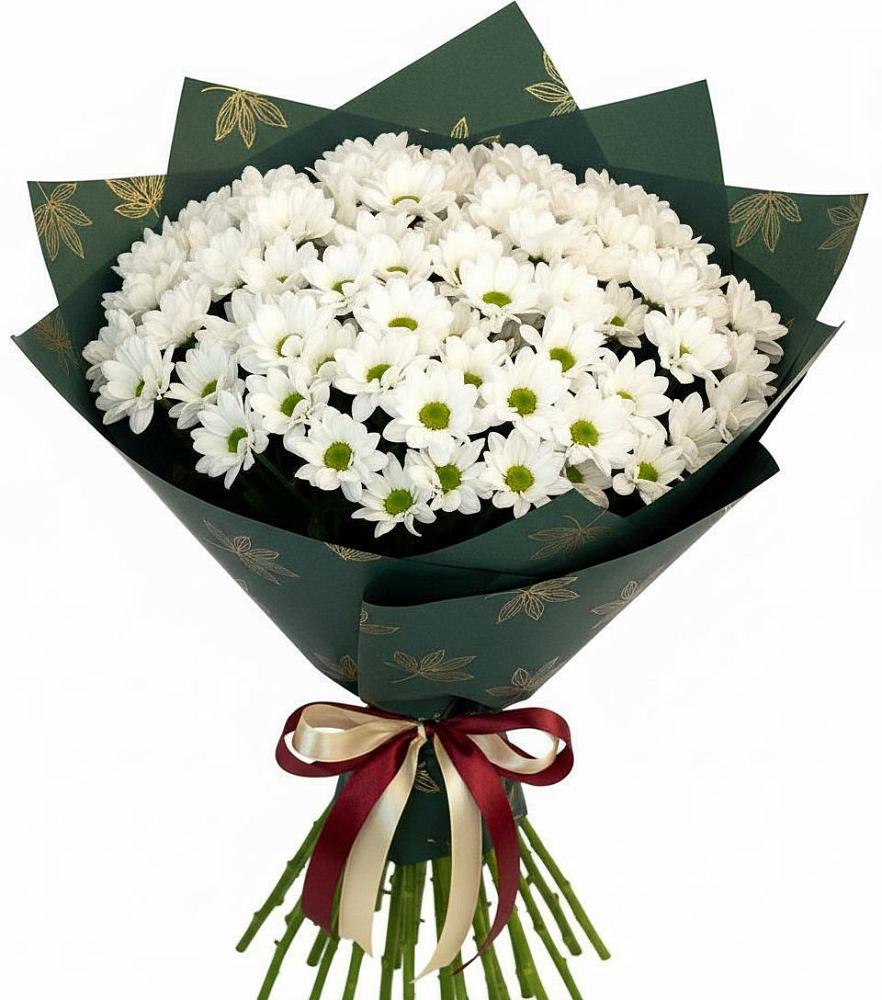 Букет цветов из: Хризантемы в Бородках