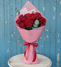 Букет цветов из:  Розы в Бородках