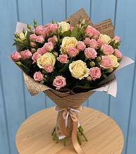 Букет цветов из:  Розы #REPLACE_PRED# Бородках