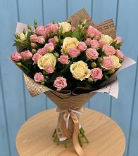 Букет цветов из:  Розы в Бородках