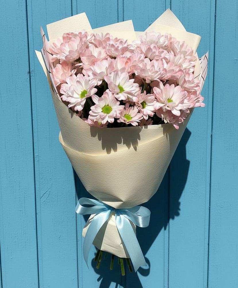 Букет цветов из: Хризантемы в Бородках