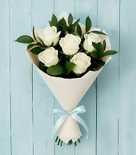 Букет цветов из:  Розы в Бородках