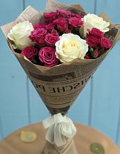 Букет цветов из:  Розы в Бородках