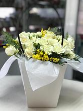 Цветочная композиция из Розы  в Бородках