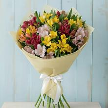 Букет цветов из:  Альстромерии в Бородках