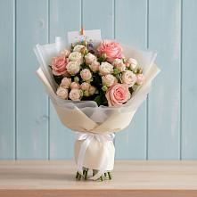 Букет цветов из:  Розы в Бородках