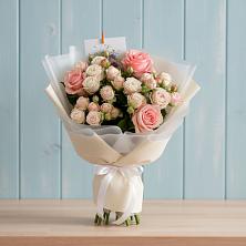 Букет цветов из:  Розы в Бородках