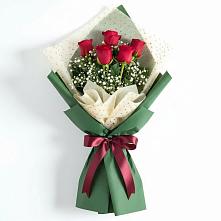 Букет цветов из:  Розы в Бородках