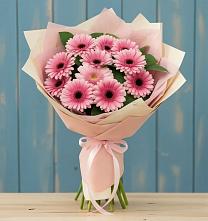 Букет цветов из:  Герберы в Бородках