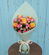 Букет цветов из:  Розы #REPLACE_PRED# Бородках