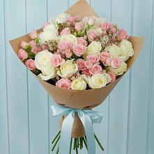 Букет цветов из:  Розы в Бородках